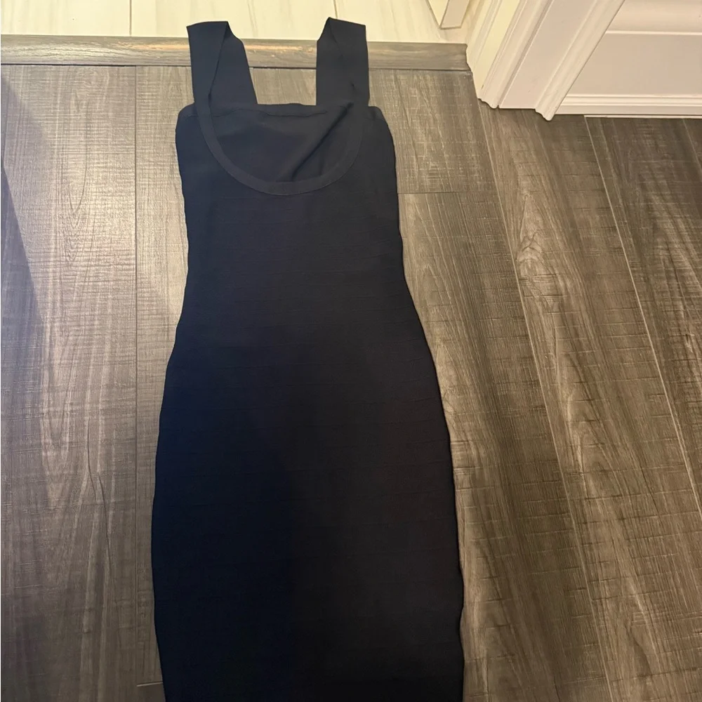 Marciano Black Midi Dress - Picture 2 of 5